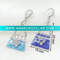 Wholesale fashion cute lovely bag charm (1742)