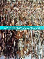 Wholesale beaded curtain tassel fringe