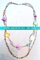 colorful beads necklace