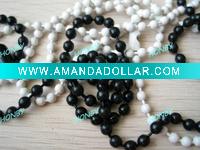Wholesale Monochrome Metal Bead Chain/ bead chain jewelry