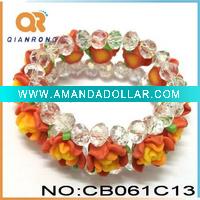 Wholesale New Style-2011 Fashion Crystal Bracelet Crystal Bead