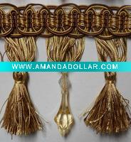 Wholesale curtain Tassel with crystal beads