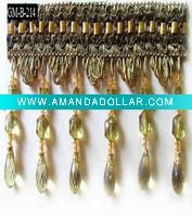 Wholesale beaded tassel fringe