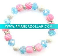 Wholesale fashion candy beads bracelet