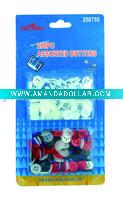 200pc Assorted Buttons - G0334