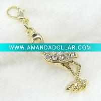 Wholesale 2011 new animal design gold charm(17078)
