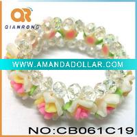 Wholesale New Style-2011Fashion Crystal Bracelet Crystal Bead
