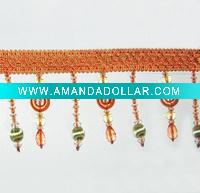 Wholesale Lovely Decorative Curtain Bead Fringe