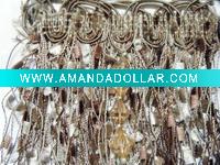 Wholesale Bead trim tassel fringe for Home Textile