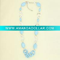 Glass beads necklace