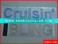 Hot Fix Rhinestone Trimming