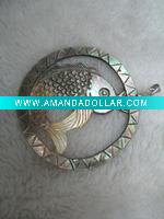 Wholesale fashion fish shell charms