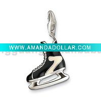 Wholesale Black Skate Shoes Charms