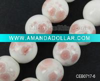 Handmade porcelain beads