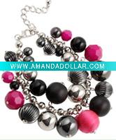fashion jewellery assorted beads necklace
