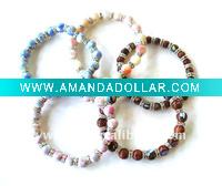 Wholesale glass beaded bracelet SBR-10266