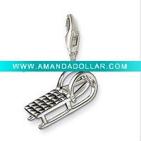 Wholesale sled charms for charm braclet and kids jewelry and promotion gift 1099