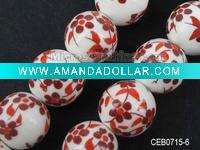 Handmade porcelain beads