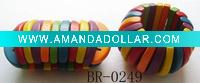 Wholesale colorful wood beads bracelet