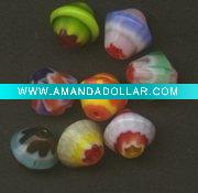 colorful glass bead