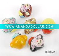 Ceramic beads, monkey head