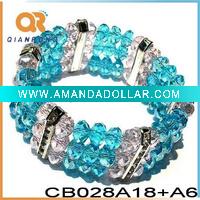 2011 Fashion Bracelet Handmade 90 Beaded Crystal Bracelet