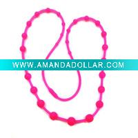 Wholesale christmas beads jewelry necklace