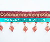 Wholesale Fashion Beaded Tassel Fringe