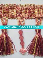 Wholesale beaded curtain tassel fringe