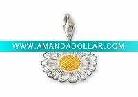 Wholesale Fashion Flower Charms