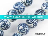 Wholesale Handmade porcelain beads