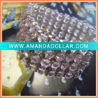 Wholesale Stunning Stretchy Bracelet with crystal and bead fashion jewelry