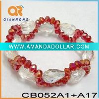 Wholesale 2011 Colorful Crystal Beaded Bracelet Jewelry