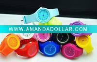 Wholesale snap band silicon watch
