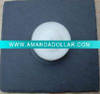 Wholesale marble/slate stone candel holder tealight holders