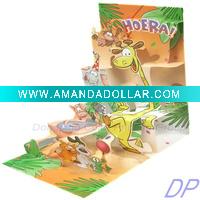 Wholesale 3d Animated Carton Picture Cards For Kids