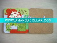 Wholesale MDF cork coaster (LIS-231)
