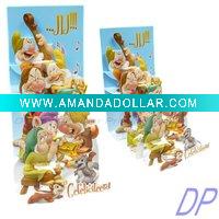 Wholesale 3d Animated Carton Birthday Cards