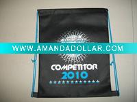 Wholesale 2010 hot sale non woven drawstring backpack
