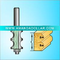 wood working Double beading bit