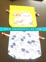 Cotton draw string bag