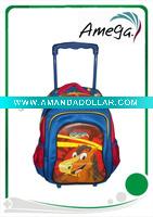 Fashion school trolley backpack