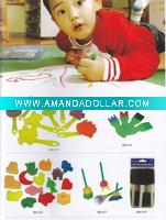 Wholesale sponge brush, foam seal