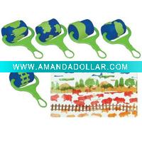 Wholesale foam art brush, foam seal