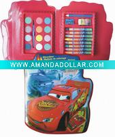 Wholesale 24pc art set(cars)