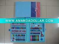 Wholesale art set with 86pcs spare parts packed with lovely colour box