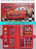 Wholesale 34PCS ART SET IN PVC CASE