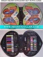 Wholesale 57PCS HEART ART SET