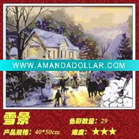 Wholesale Educational Toys Oil Paint by Numbers