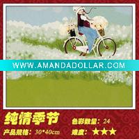 Wholesale DIY paint by Numbers ,Canvas Painting